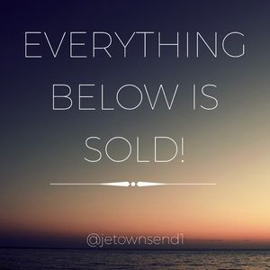 👇🏻EVERYTHING BELOW IS SOLD!👇🏻